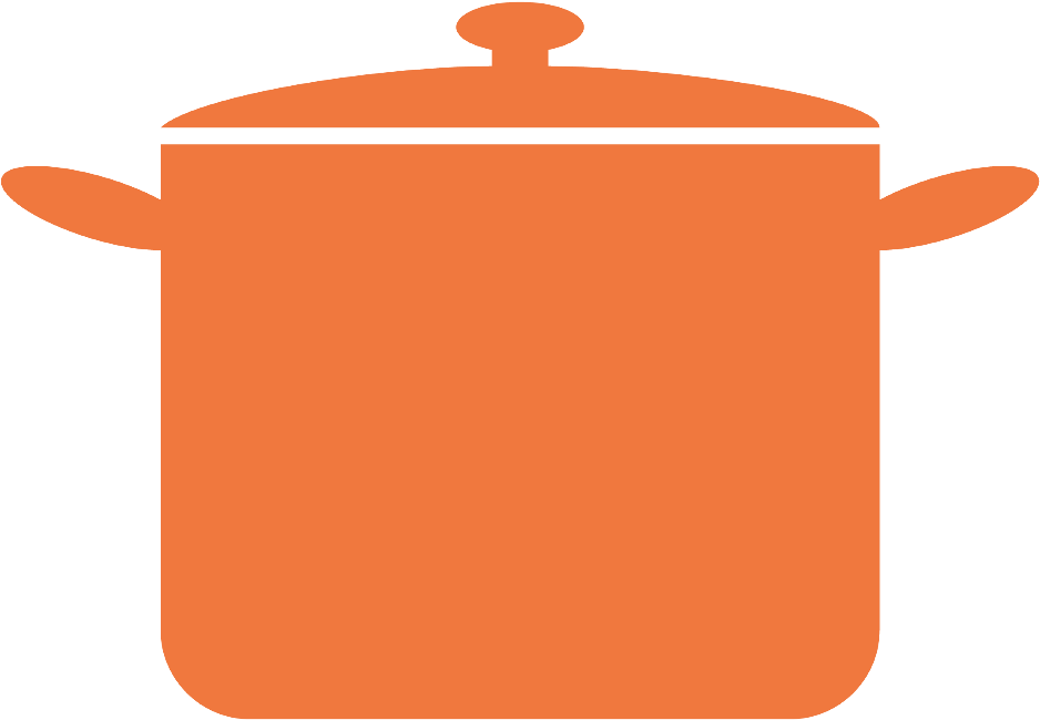 Kitchen Utensils Art - Potluck Clipart (1024x811)