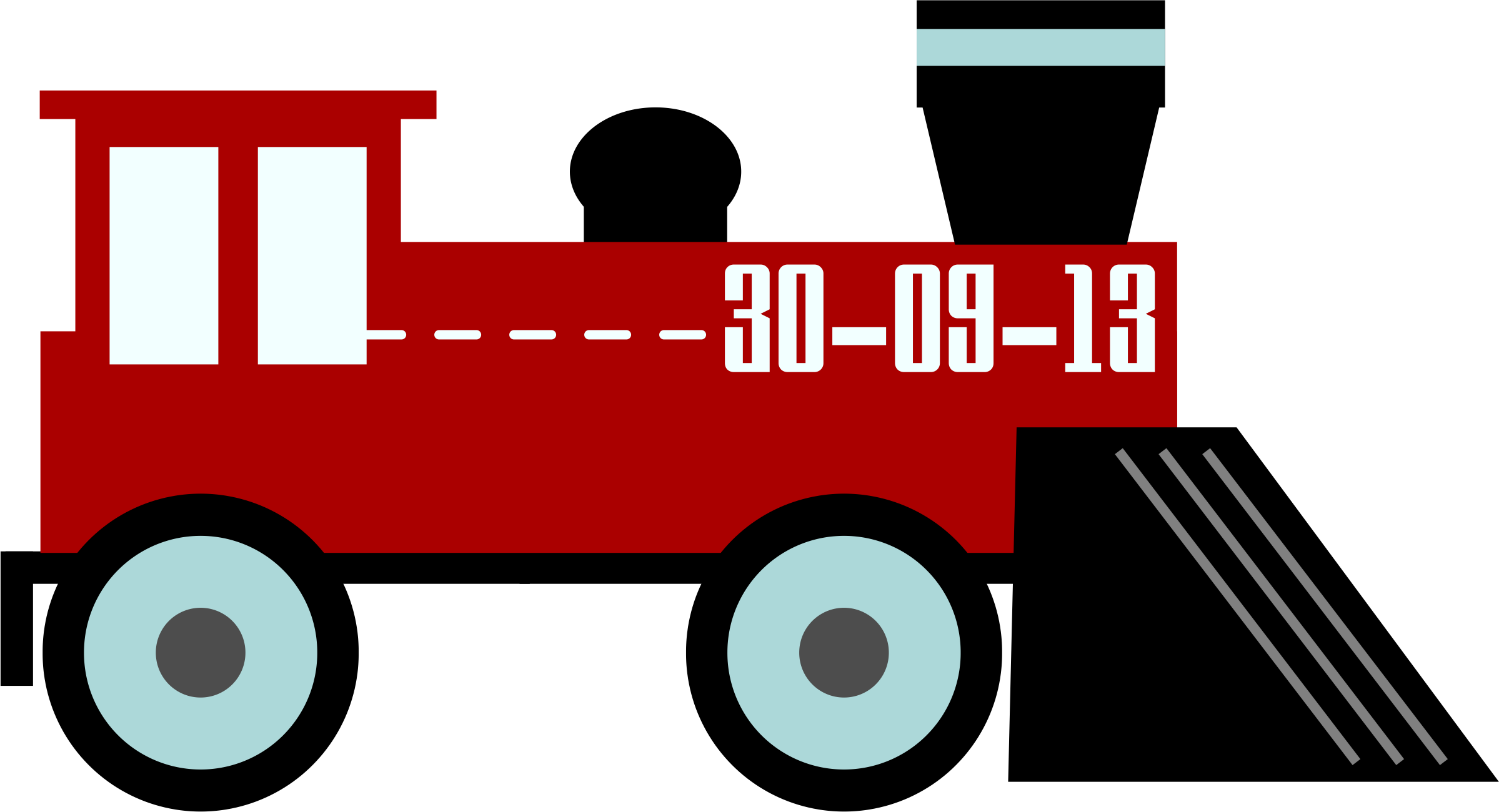 Big Image - Tren Png (2399x1300)