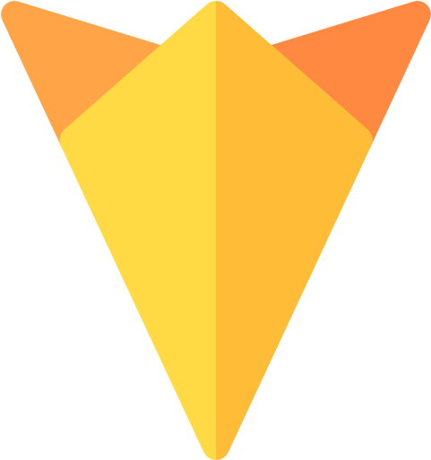 Handkerchief Free Icon - Triangle (512x512)