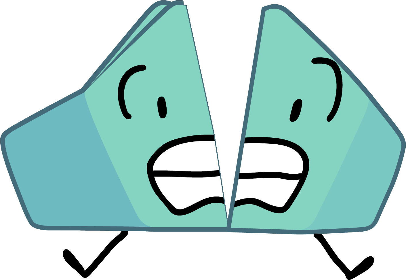 Foldyrippednew - Bfb Foldy (1410x1028)