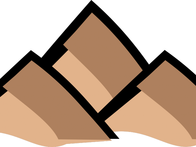 Map Clipart Mountain - Icon (640x480)
