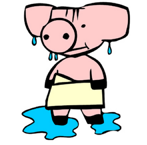 Macbeth Was Sweating Like A Hog - Sweating Like A Pig Trucker Hat, White, One Size (631x503)