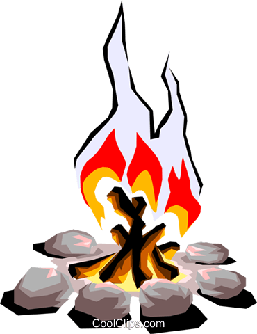 Campfire - Campfire Clipart (370x480)