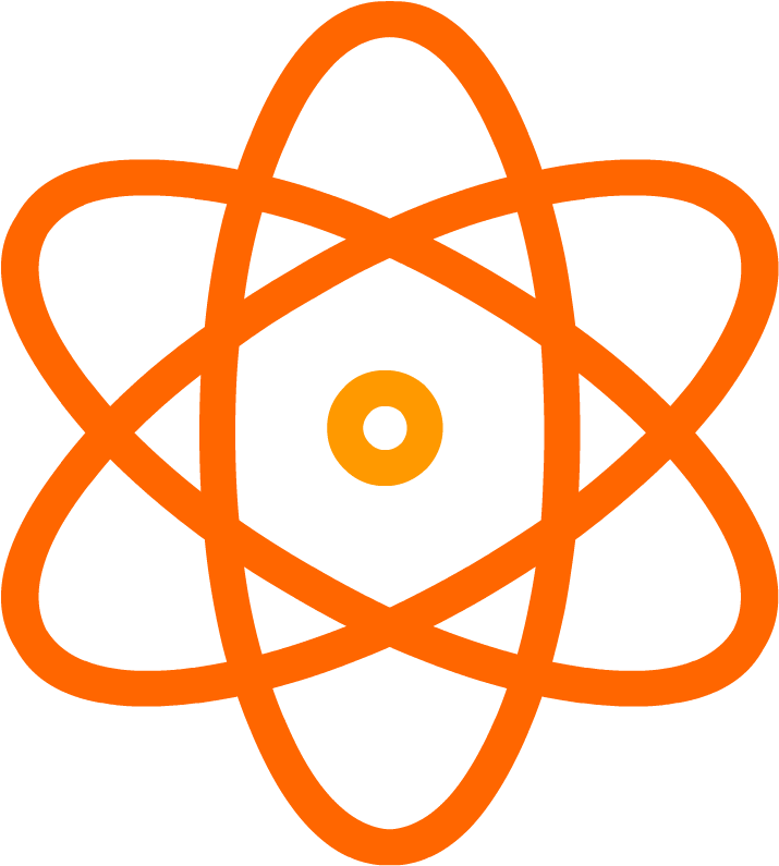Atomic Model - Materials Science And Engineering Icon (880x880)