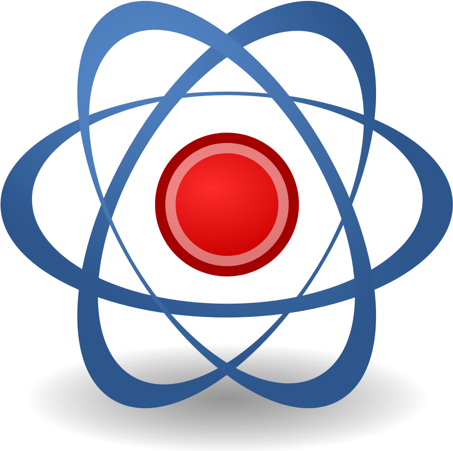 File - Tango Atom - Svg - Science Symbol (1000x1000)