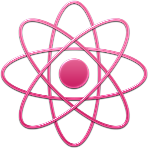 Cropped Atom New Alpha - Science Sign (512x512)