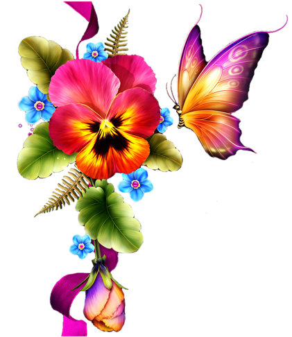 Цветы Darnali Bagchi - Flower (425x500)