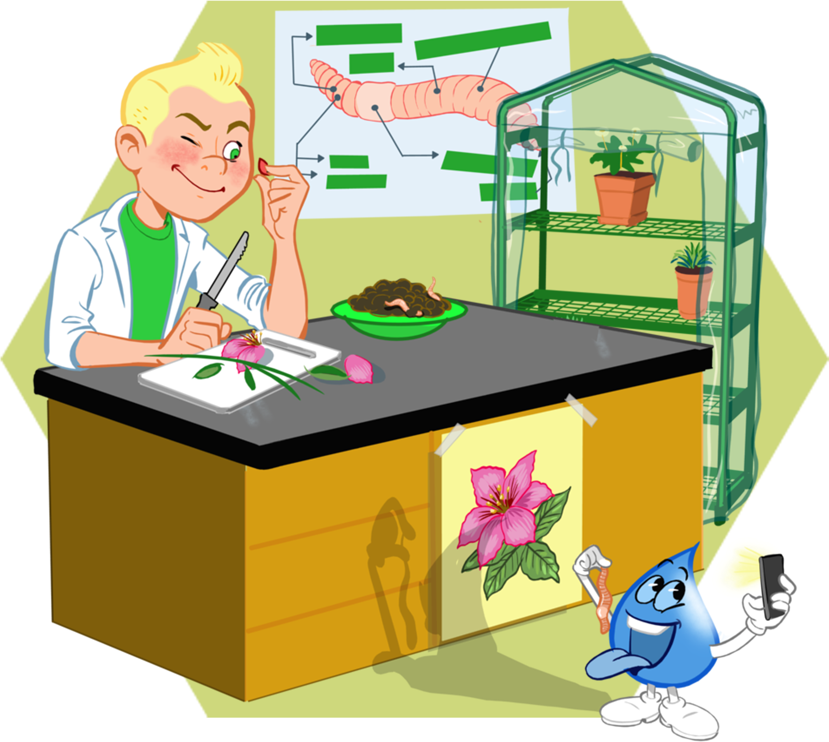 9 Horticulture Projet - Cartoon (1800x1800)