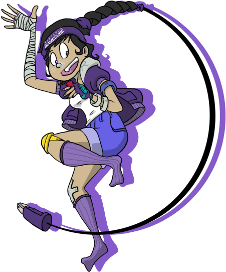 Gamecube Controller - Cartoon (500x573)