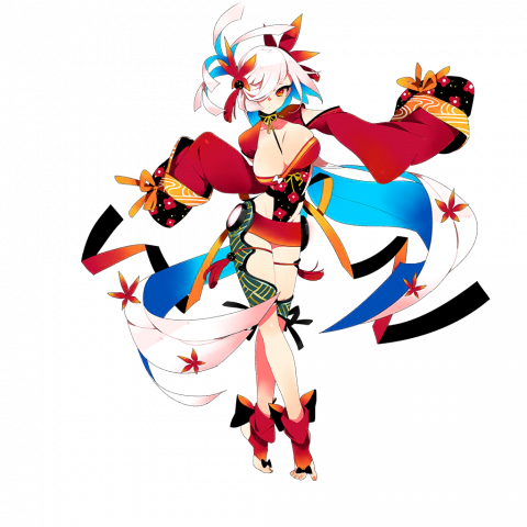 Artwork - Ninja Momiji Valkyrie Connect (480x480)