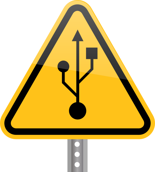 Usb Symbol (540x596)