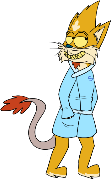 The Squanch Man - Cartoon (375x595)