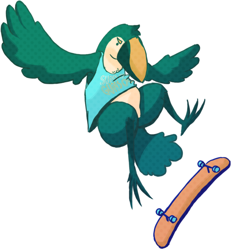 Sick Flips By Mscheesesauce - Cartoon (854x936)