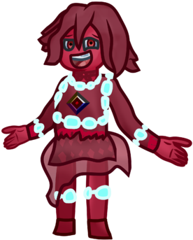 Red Diamond - Cartoon (350x350)