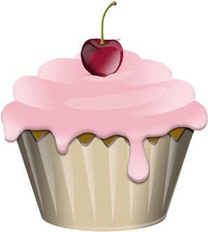 Clip Art - Cupcake (350x350)