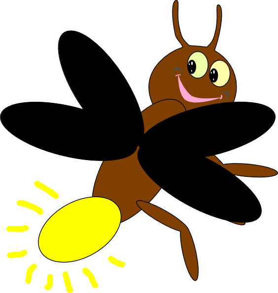Lightning Bug Clip Art - Lightning Bug Clip Art (564x593)