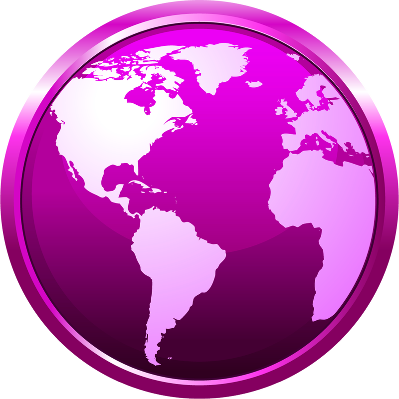 World Map Animation (800x800)
