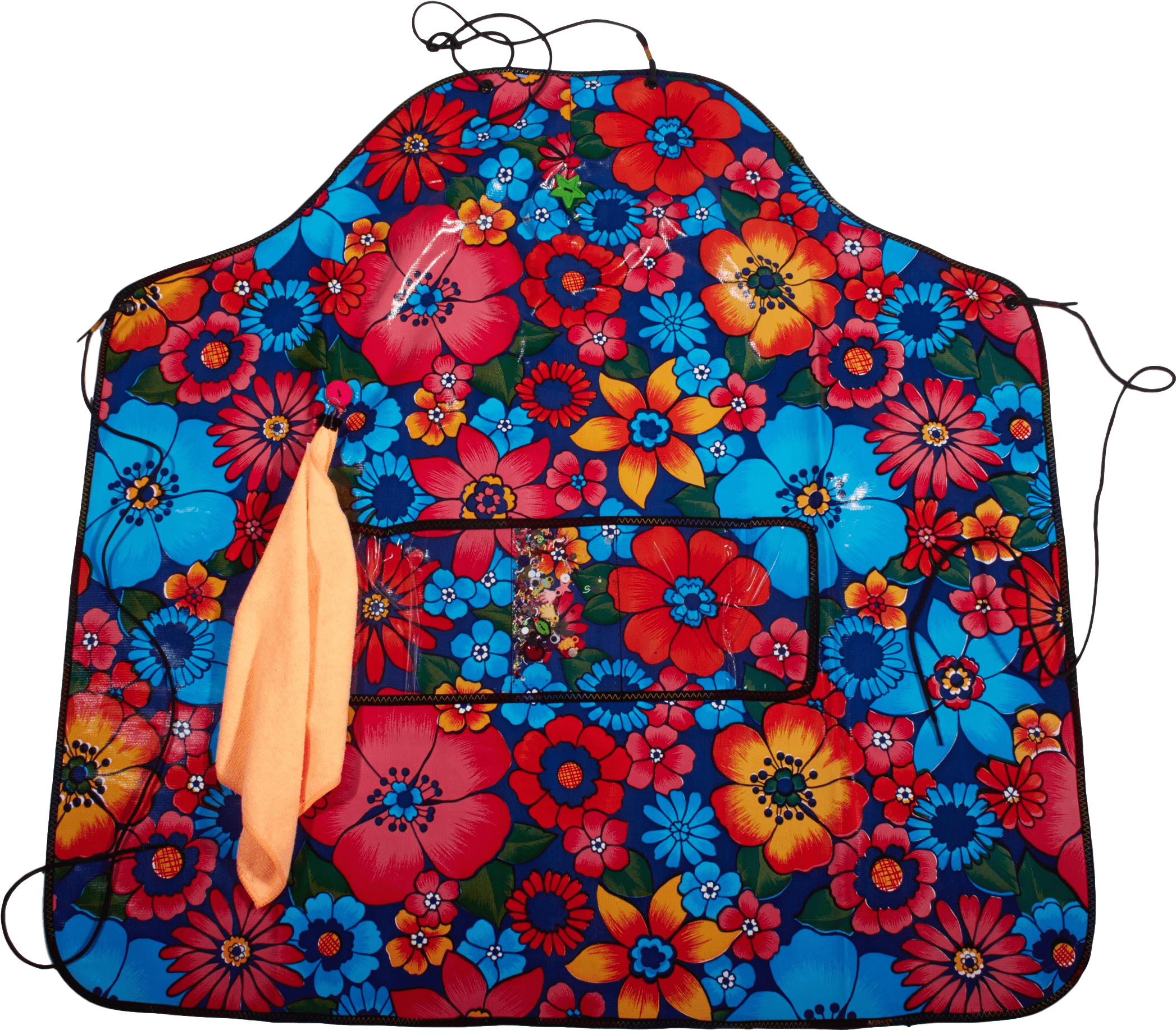 Apron - Floral Design (2197x1909)