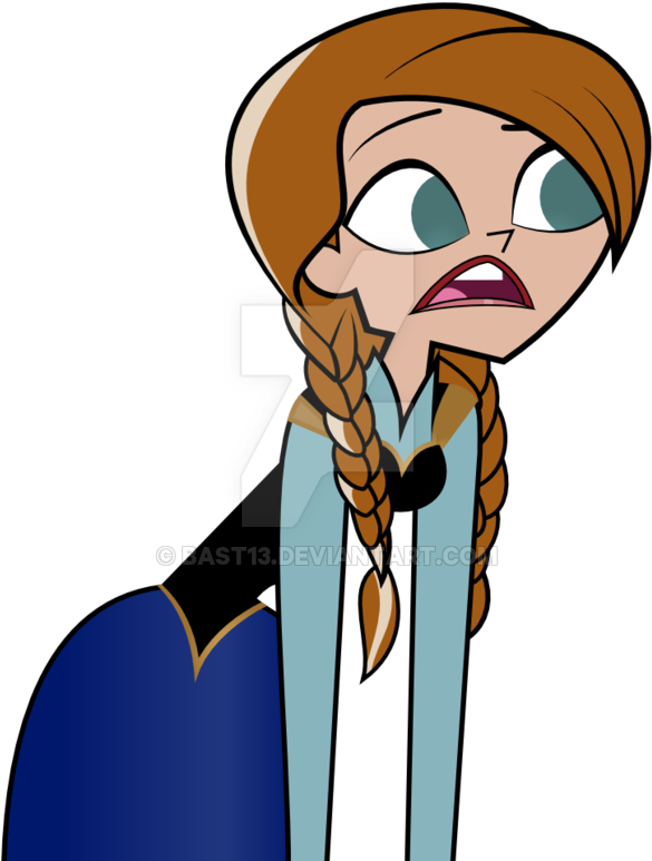 Anna By Bast13 - Cartoon (600x848)