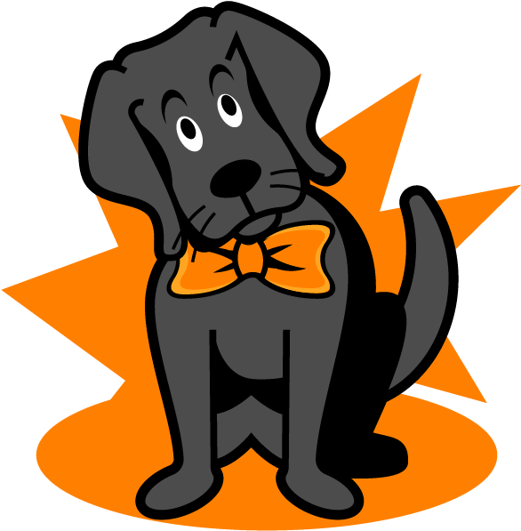 Charlie Gets Animated - Guard Dog (618x618)