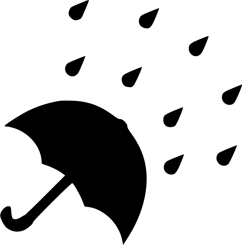 Rain Drop Umbrella Comments - Weather (981x994)