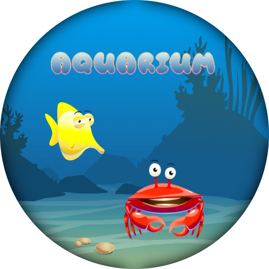 Aquarium - Illustration (550x550)