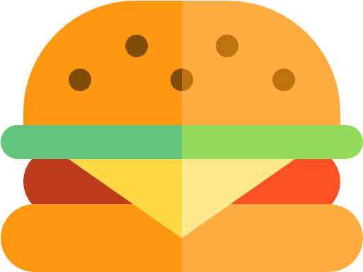 Burger Free Icon - Restaurant (512x512)