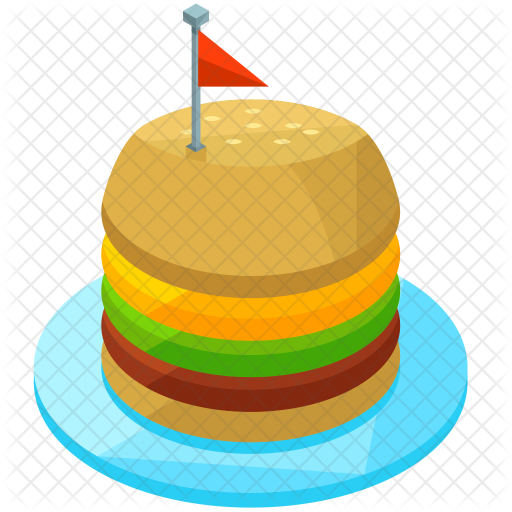Burger Icon - Food (512x512)