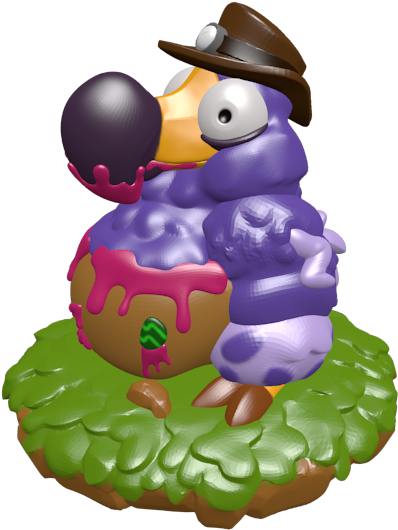 Fatty Dodo Spelunky - Save The Dodos (600x800)