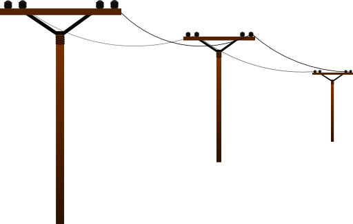 Electric Pole Vector (637x900)