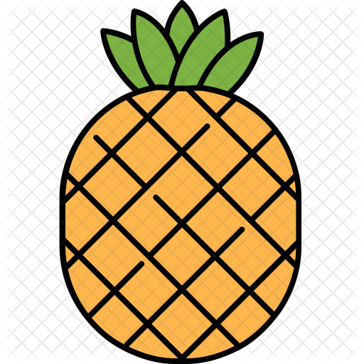 Pineapple Icon - Music (512x512)
