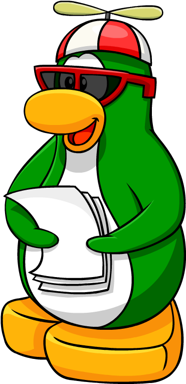 Rookie Club Penguin - Club Penguin (383x788)