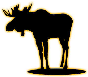 Moose - Silhouette (400x400)