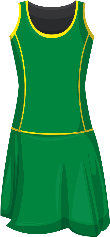 Netball Dresses - Pattern (450x941)