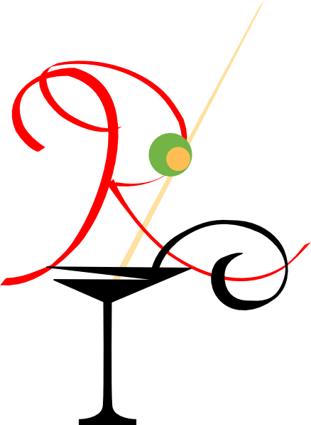 Martini Glass Clip Art (438x597)