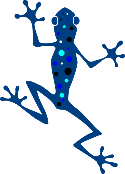 Frog Vector Free (432x597)