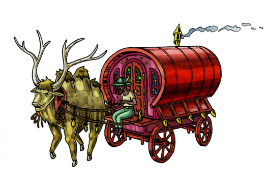 Carriage - Illustration (550x361)