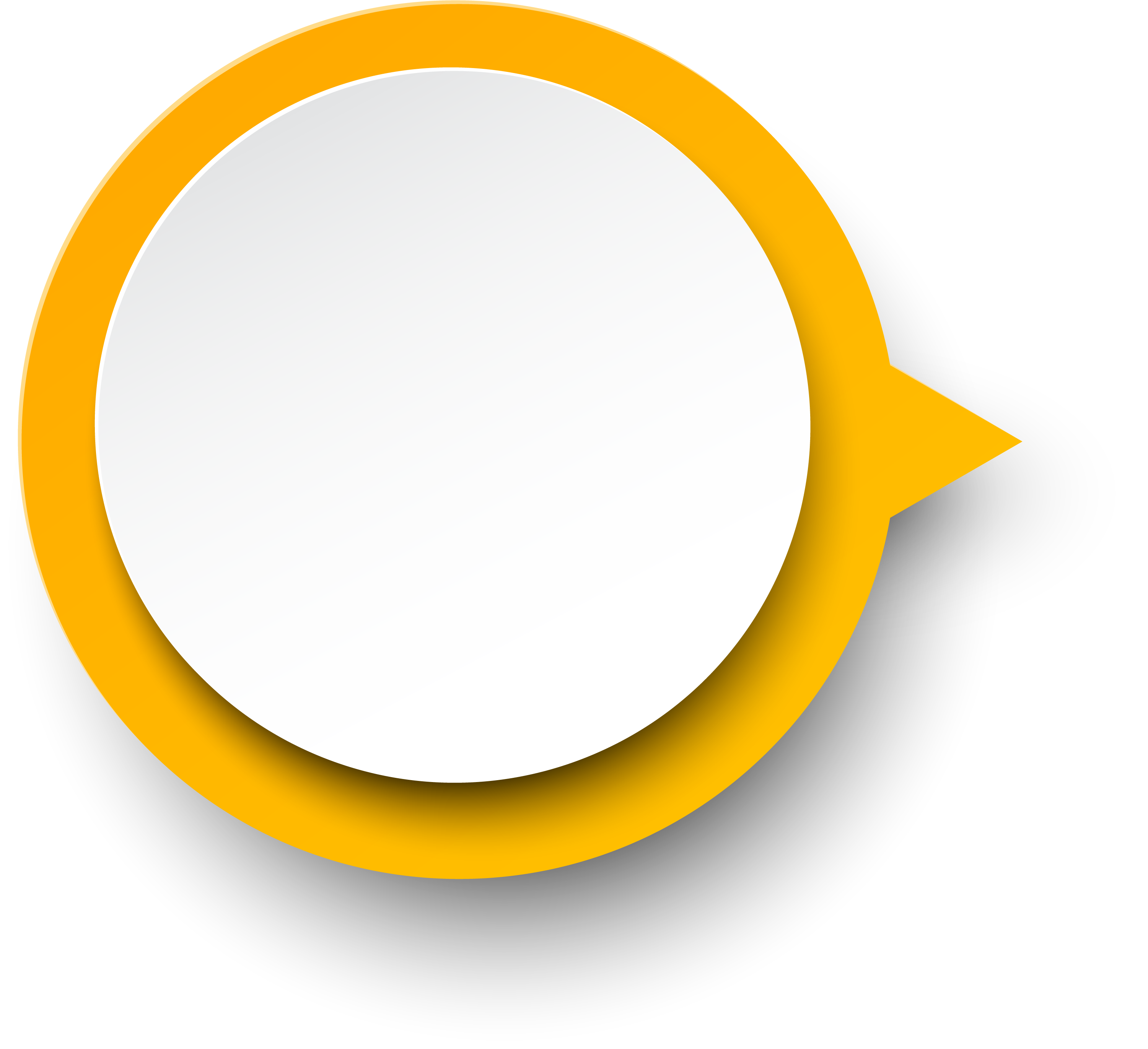 Yellow Circle Frame - Dvd (3001x2743)