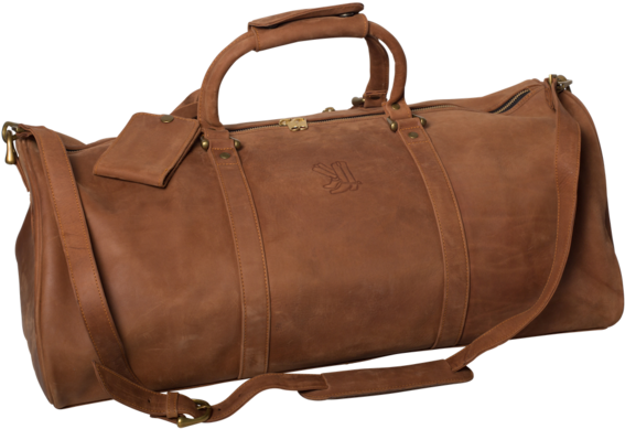 Soft Leather Duffle Bag - Leather (600x400)