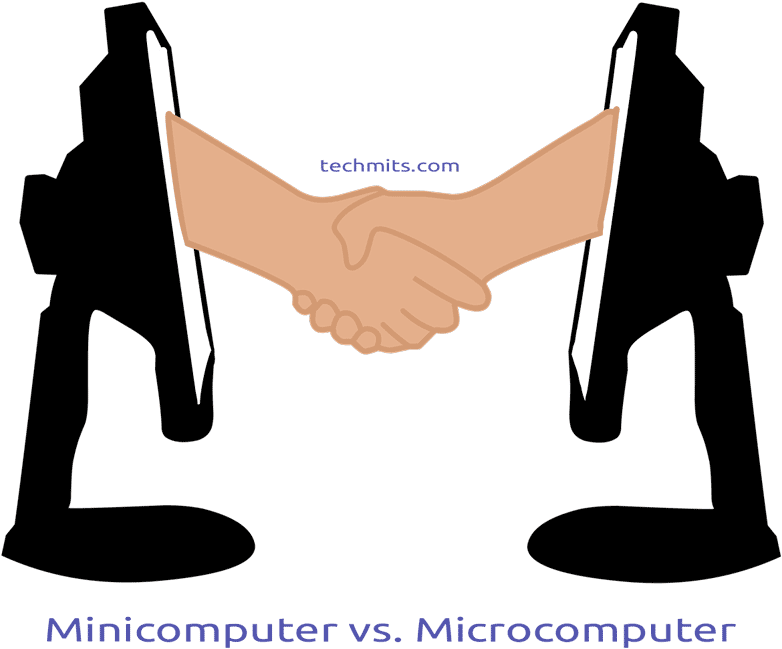 Laptop Clipart Microcomputer - Microcomputer (1000x664)