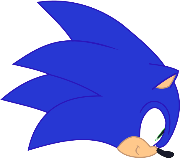 Sonic Equestria Vector - Cartoon (680x565)