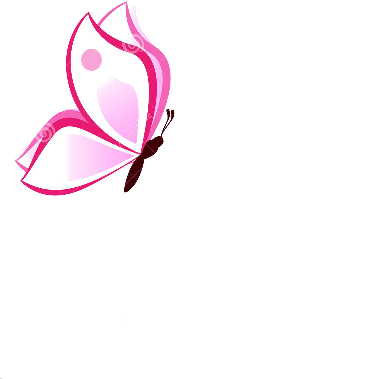 Mariposita Rosa - Symbol (1300x1390)