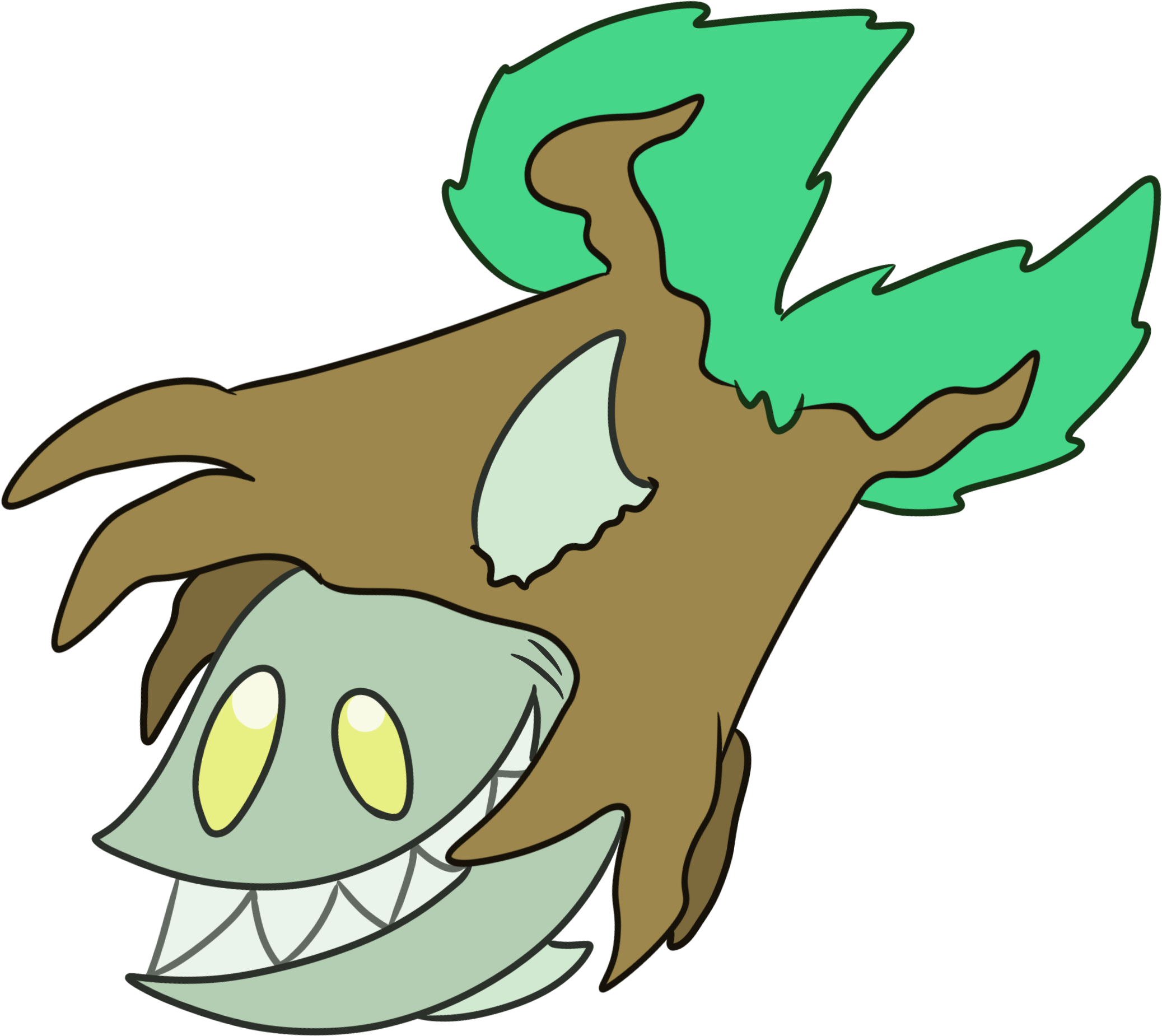Sharkbark - Cartoon (2500x2000)