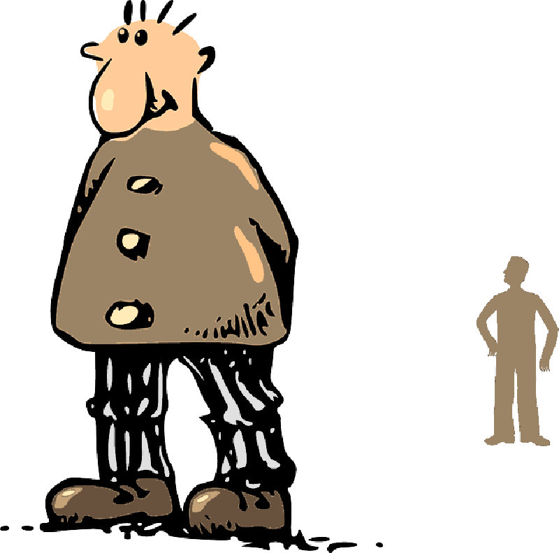 Curly - Man Clip Art (800x792)