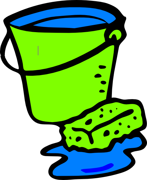 Buket - Cleaning Clip Art (486x594)