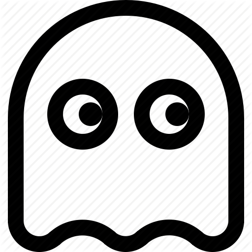 Phanom Clipart Spooky Ghost - Pac-man (512x512)
