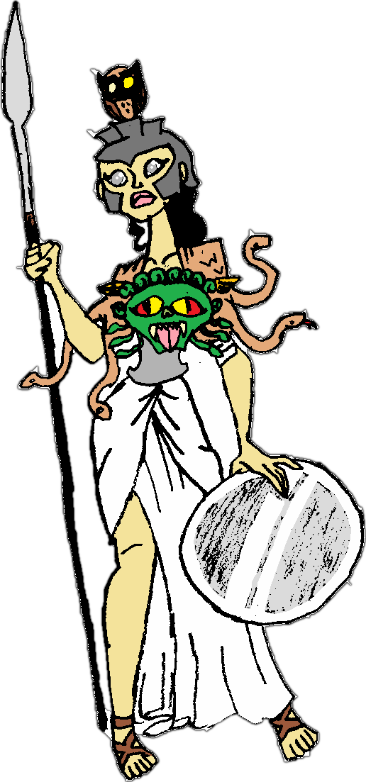 Athene - Cartoon (516x1103)