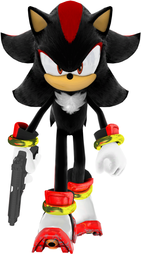 Shadow The Hedgehog - Shadow The Hedgehog 3d Model (1280x896)