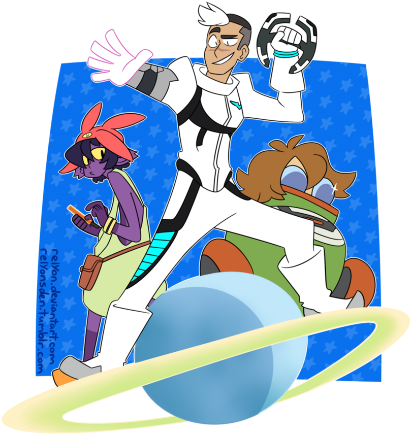 Dandy Space Dad By Relyon - Comics (879x908)