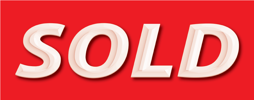 “sold” Sign Savers Red Solid Background - Serial Ata (864x864)